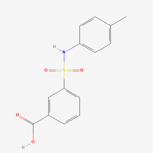 Molecular Structure of 147410-77-3 (3-[(4-Methylphenyl)sulfamoyl]benzoic acid)