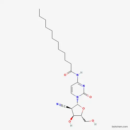 Molecular Structure of 151823-85-7 (cytidine, 2'-cyano-2'-deoxy-N-(1-oxododecyl)-)