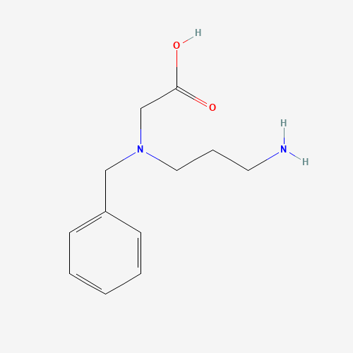 Molecular Structure of 167015-16-9 (N-(3-Aminopropyl)-N-(phenylmethyl)glycine)