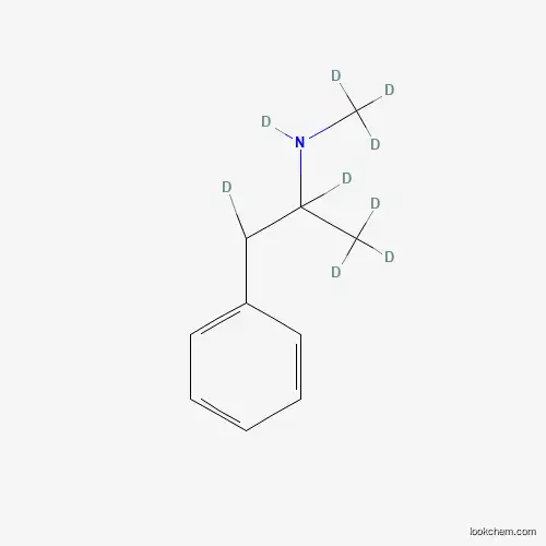 Molecular Structure of 169565-19-9 ((+/-)-Methamphetamine-D9 solution)