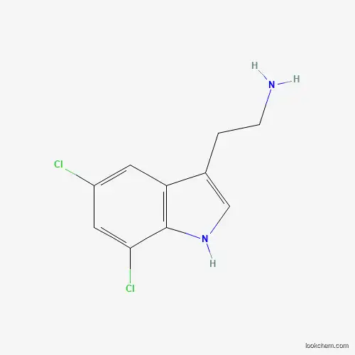 2-(5,7-Dichloro-1H-indol-3-yl)ethan-1-amine