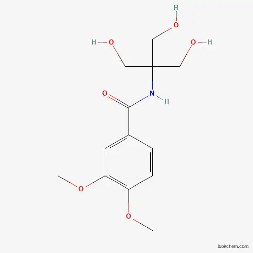 Molecular Structure of 288154-97-2 (N-(2-Hydroxy-1,1-bis(hydroxymethyl)ethyl)-3,4-dimethoxybenzamide)