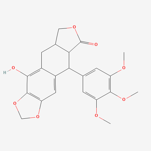 Molecular Structure of 299431-00-8 (beta-Peltatin A)