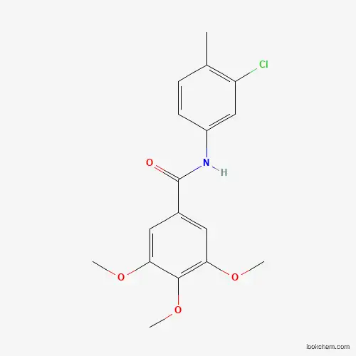 N-(3-chloro-4-methylphenyl)-3,4,5-trimethoxybenzamide