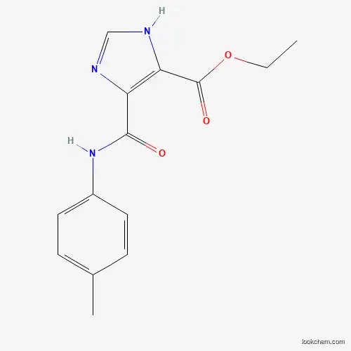 Molecular Structure of 313519-82-3 (ethyl 4-[(4-methylphenyl)carbamoyl]-1H-imidazole-5-carboxylate)