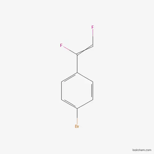 Molecular Structure of 316173-84-9 (1-Bromo-4-(1,2-difluoroethenyl)benzene)
