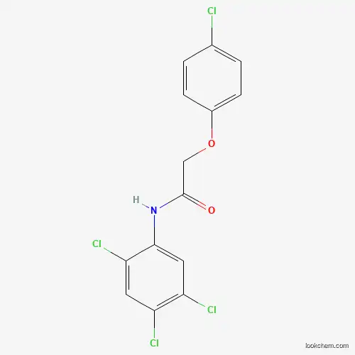 Molecular Structure of 327071-46-5 (2-(4-chlorophenoxy)-N-(2,4,5-trichlorophenyl)acetamide)