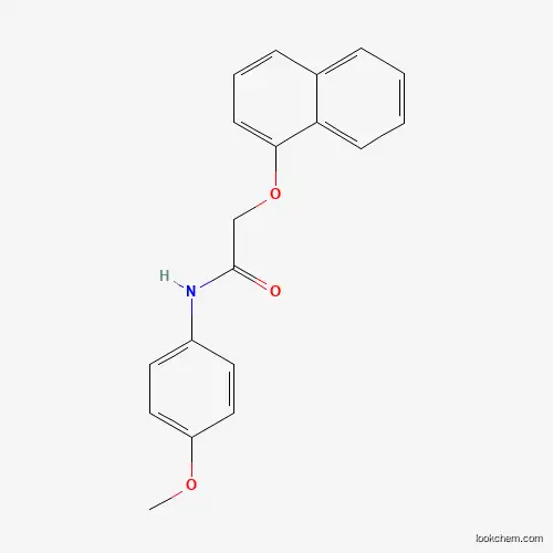 Molecular Structure of 397280-94-3 (N-(4-methoxyphenyl)-2-(1-naphthyloxy)acetamide)