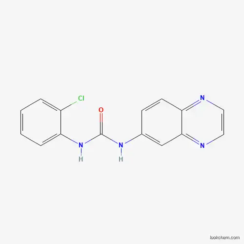 N-(2-chlorophenyl)-N'-(6-quinoxalinyl)urea
