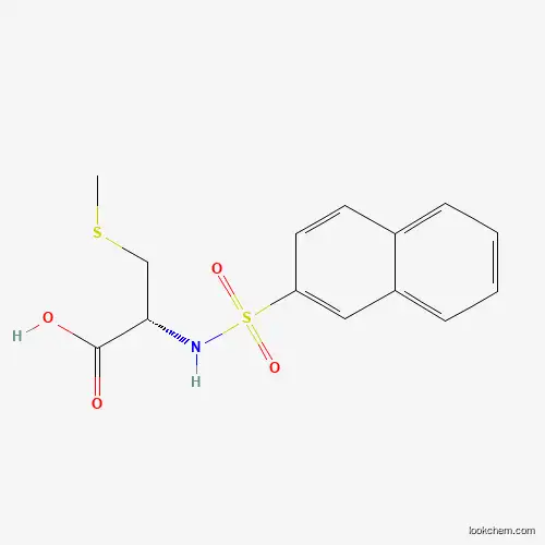 Molecular Structure of 518306-12-2 (L-Cysteine, S-methyl-N-(2-naphthalenylsulfonyl)-)