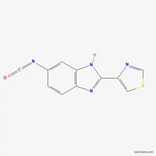 5-이소시아네이토-2-(4-티아졸릴)-1H-벤즈이미다졸