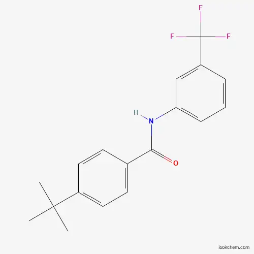 4-tert-butyl-N-[3-(trifluoromethyl)phenyl]benzamide