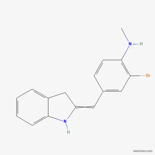 2-Bromo-4-(1H-indol-2(3H)-ylidenemethyl)-N-methylaniline