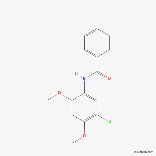 N-(5-chloro-2,4-dimethoxyphenyl)-4-methylbenzamide