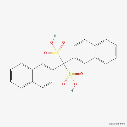 Molecular Structure of 784087-11-2 (Di-2-naphthalenylmethanedisulfonic acid)