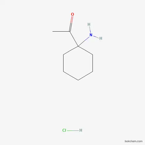 Molecular Structure of 859182-94-8 (1-(1-Aminocyclohexyl)ethanone hydrochloride)