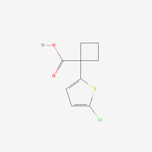 1-(5-chlorothiophen-2-yl)cyclobutanecarboxylic acid
