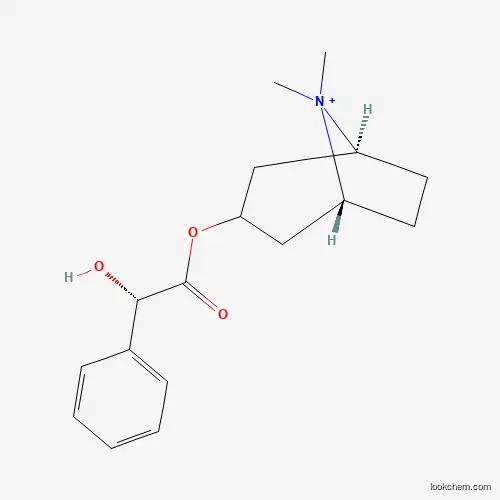 Molecular Structure of 99571-70-7 (Homatropine-methylbromide)