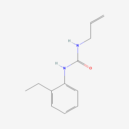 Molecular Structure of 194788-15-3 (1-Allyl-3-(2-ethylphenyl)urea)
