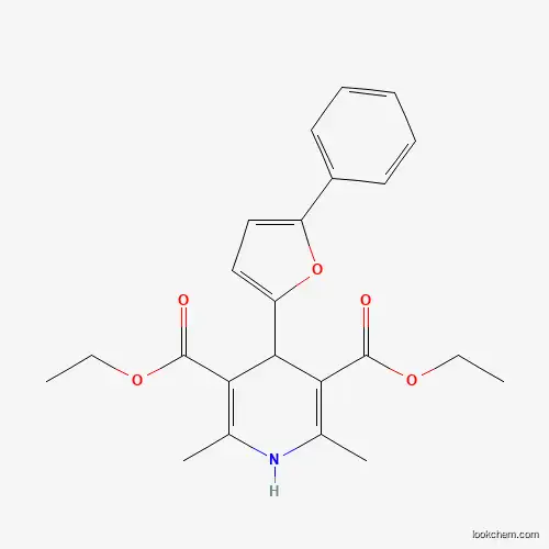 Diethyl 2,6-dimethyl-4-(5-phenylfuran-2-yl)-1,4-dihydropyridine-3,5-dicarboxylate