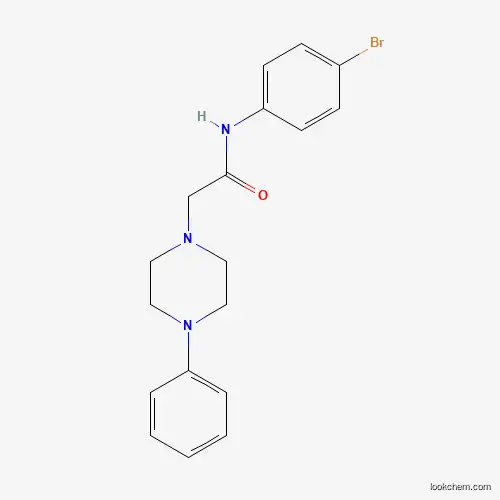 N-(4-브로모페닐)-2-(4-페닐-1-피페라지닐)아세트아미드
