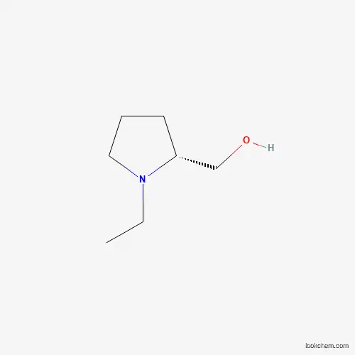 Molecular Structure of 79802-13-4 ([(2R)-1-ethylpyrrolidin-2-yl]methanol)