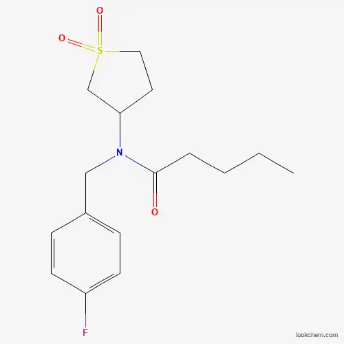 N-(1,1-디옥시도테트라히드로티오펜-3-일)-N-(4-플루오로벤질)펜탄아미드
