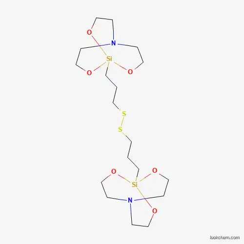 Molecular Structure of 883794-93-2 (Bis[3-(2,8,9-trioxa-5-aza-1-silabicyclo[3.3.3]undec-1-YL)propyl] disulfide)