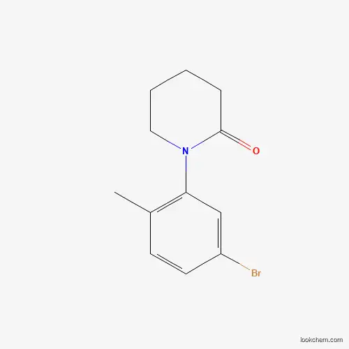 1-(5-Bromo-2-methylphenyl)piperidin-2-one