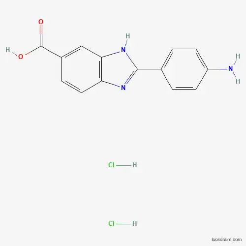 2-(4-AMINO-PHENYL)-1 H-BENZOIMIDAZOLE-5-CARBOXYLIC ACID DIHYDROCHLORIDE