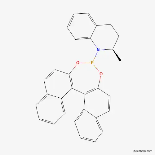 Molecular Structure of 1186392-32-4 ((2R)-1-(11bR)-(Dinaphtho[2,1-d:1',2'-f][1,3,2]dioxaphosphepin-4-yl)-2-methyl-1,2,3,4-tetrahydroquinoline)