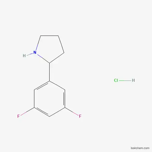 2-(3,5-DIFLUORO-PHENYL)-PYRROLIDINE, HYDROCHLORIDE