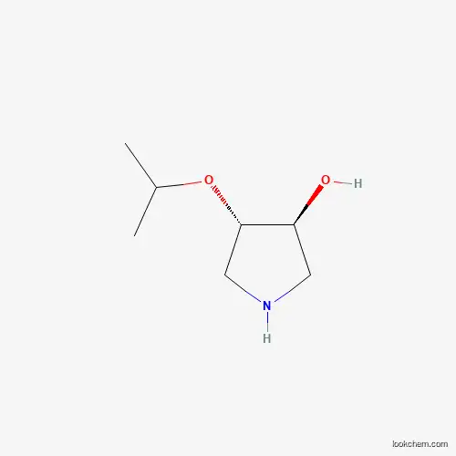 Molecular Structure of 1212158-80-9 (trans-4-Isopropoxy-3-pyrrolidinol)