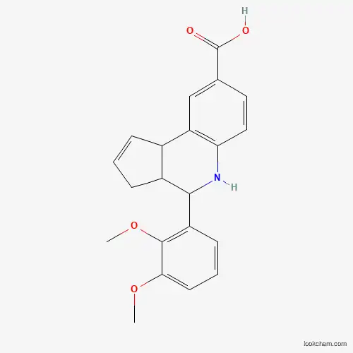 4-(2,3-DIMETHOXY-PHENYL)-3A,4,5,9B-TETRAHYDRO-3H-CYCLOPENTA[C]QUINOLINE-8-CARBOXYLIC ACID