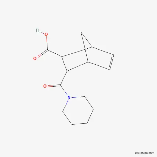 3-(PIPERIDIN-1-YLCARBONYL)BICYCLO[2.2.1]HEPT-5-ENE-2-CARBOXYLIC ACID