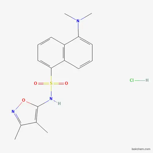 5-(dimethylamino)-N-(3,4-dimethylisoxazol-5-yl)naphthalene-1-sulfonamide hydrochloride