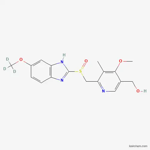 Molecular Structure of 1216667-13-8 (5-Hydroxyomeprazole D3)
