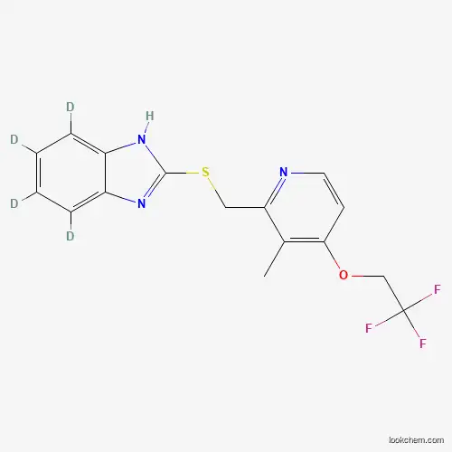 Lansoprazole Sulfide-[d4]