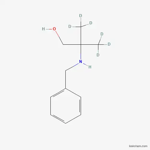 2-Benzylamino-2-methyl-1-propanol-[d6]