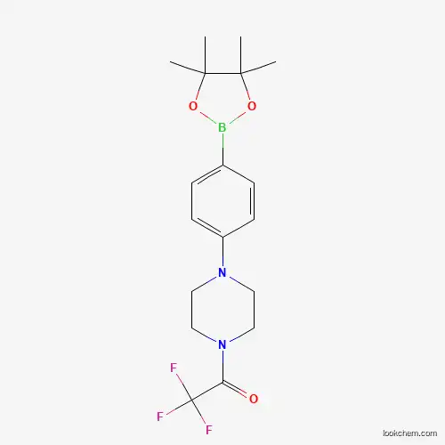 4-(4-Trifluoroacetyl)piperazino)phenylboronic acid,pinacol ester 1218791-39-9