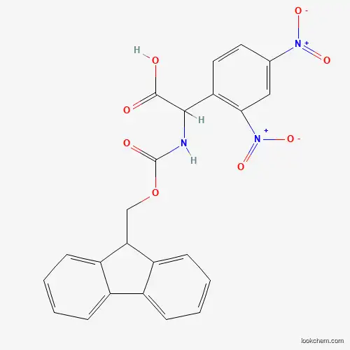 Molecular Structure of 1219389-84-0 (Fmoc-2,4-dinitro-DL-phenylglycine)