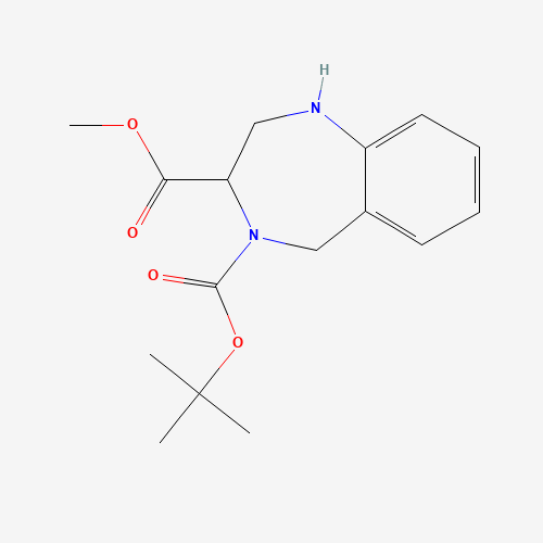 1,2,3,5-TETRAHYDRO-BENZO[E][1,4]DIAZEPINE-3,4-DICARBOXYLIC ACID 4-TERT-BUTYL ESTER 3-METHYL ESTER