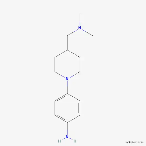4-(4-((Dimethylamino)methyl)piperidin-1-yl)aniline