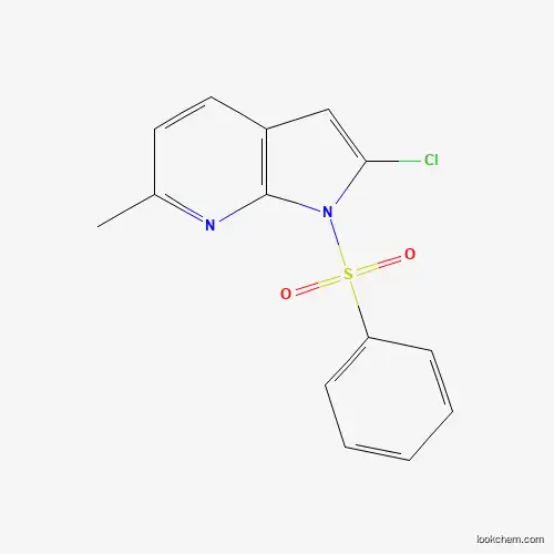 1-(Phenylsulphonyl)-2-chloro-6-methyl-7-azaindole