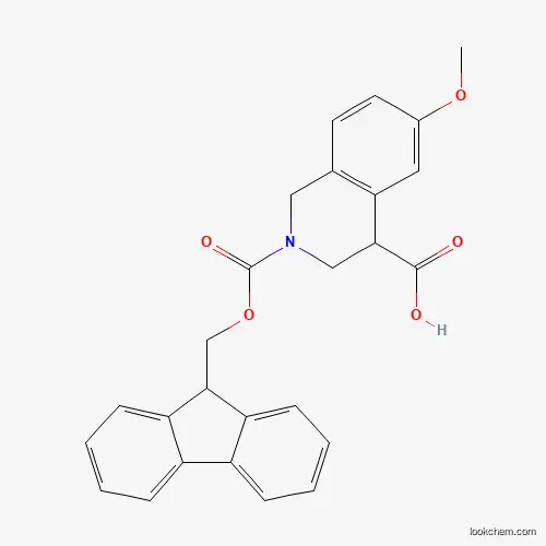 2-(((9H-Fluoren-9-yl)methoxy)carbonyl)-6-methoxy-1,2,3,4-tetrahydroisoquinoline-4-carboxylic acid