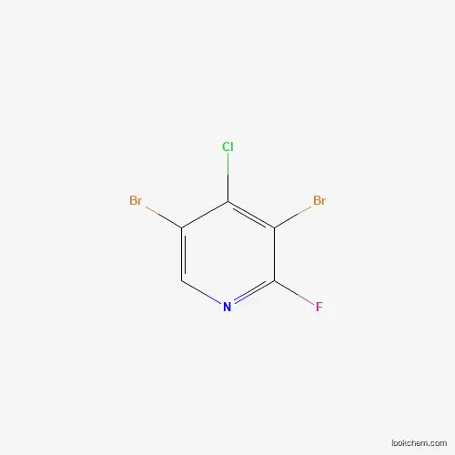 3,5-dibromo-4-chloro-2-fluoropyridine