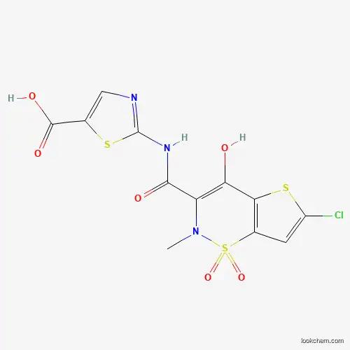 N-Des(2-pyridinyl)-N-(5-carboxy-2-thiazolyl) Lornoxicam