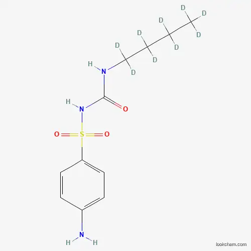 Molecular Structure of 1246820-50-7 (Carbutamide-d9)