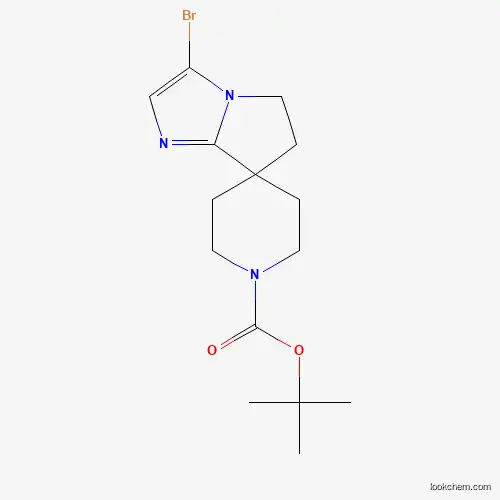 tert-Butyl 3'-bromo-5',6'-dihydrospiro[piperidine-4,7'-pyrrolo[1,2-a]imidazole]-1-carboxylate