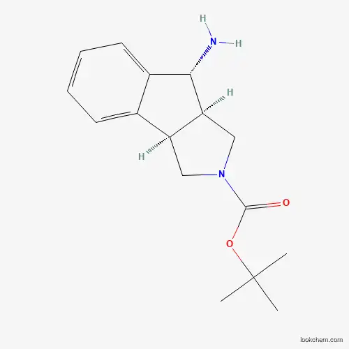 SAGECHEM/Indeno[1,2- c ]pyrrole-2(1 H )-carboxylic acid, 8-
amino-3,3a,8,8a-tetrahydro-, 1,1-dimethylethyl
ester, (3aR ,8S ,8aR )- rel